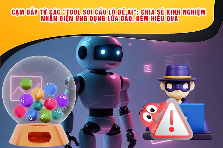 Cạm Bẫy Từ Các "Tool Soi Cầu Lô Đề AI": Chia Sẻ Kinh Nghiệm Nhận Diện Ứng Dụng Lừa Đảo, Kém Hiệu Quả