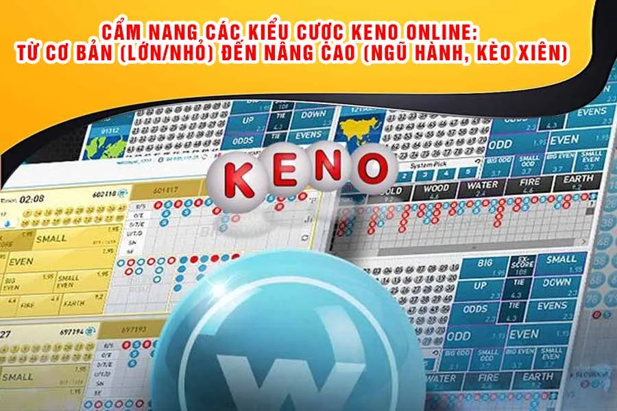 Cẩm Nang Các Kiểu Cược Keno Online: Từ Cơ Bản (Lớn/Nhỏ) Đến Nâng Cao (Ngũ Hành, Kèo Xiên)