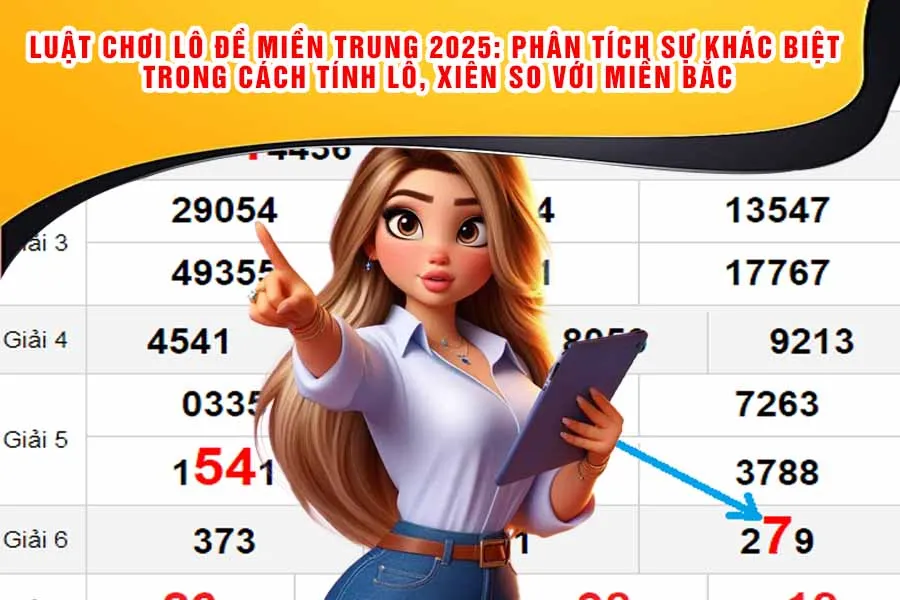 Luật Chơi Lô Đề Miền Trung 2025: Phân Tích Sự Khác Biệt Trong Cách Tính Lô, Xiên So Với Miền Bắc