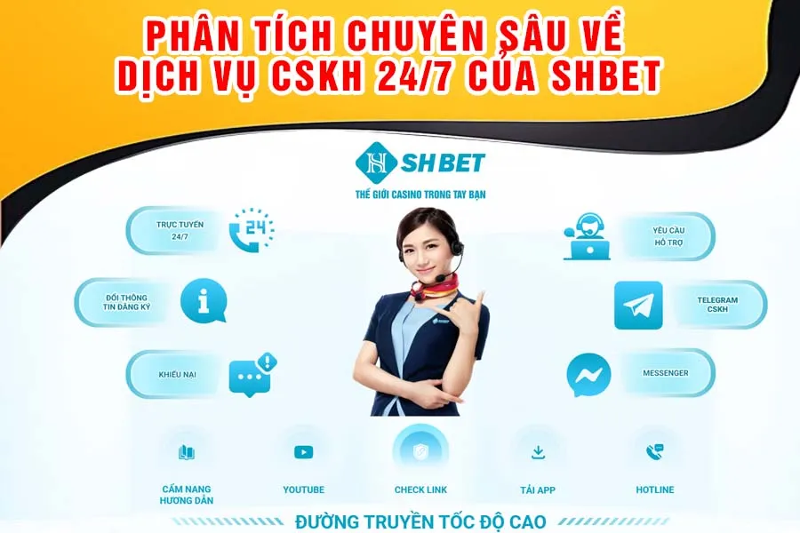 Phân tích chuyên sâu về Dịch vụ CSKH 24/7 của SHbet